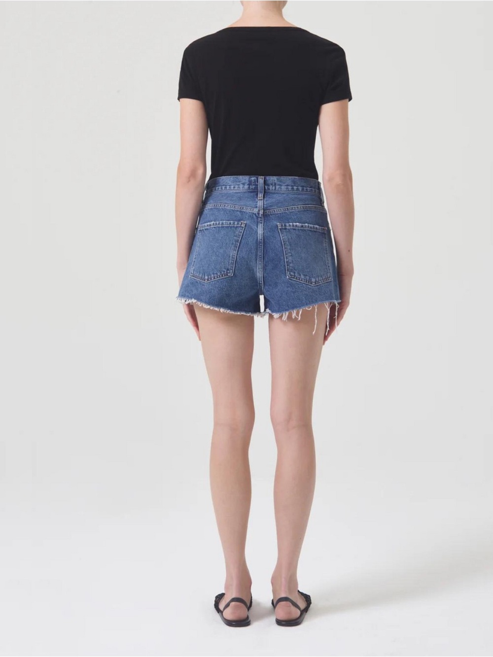 NWT AGOLDE Mila Denim shorts size 28